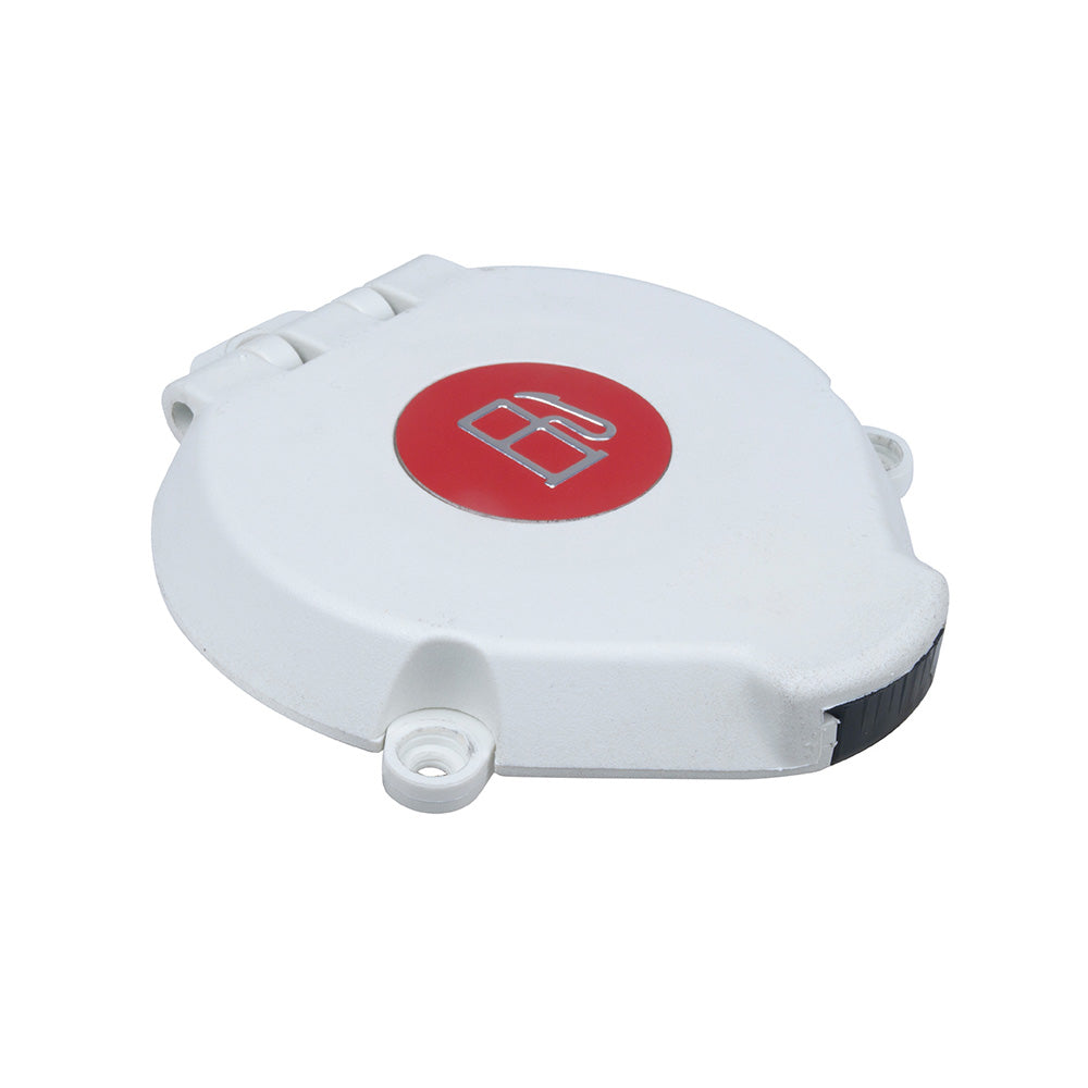 Perko Vented Flip Top Cap f/Fills with 1-1/2" Hose - White - Deckhand Marine Supply