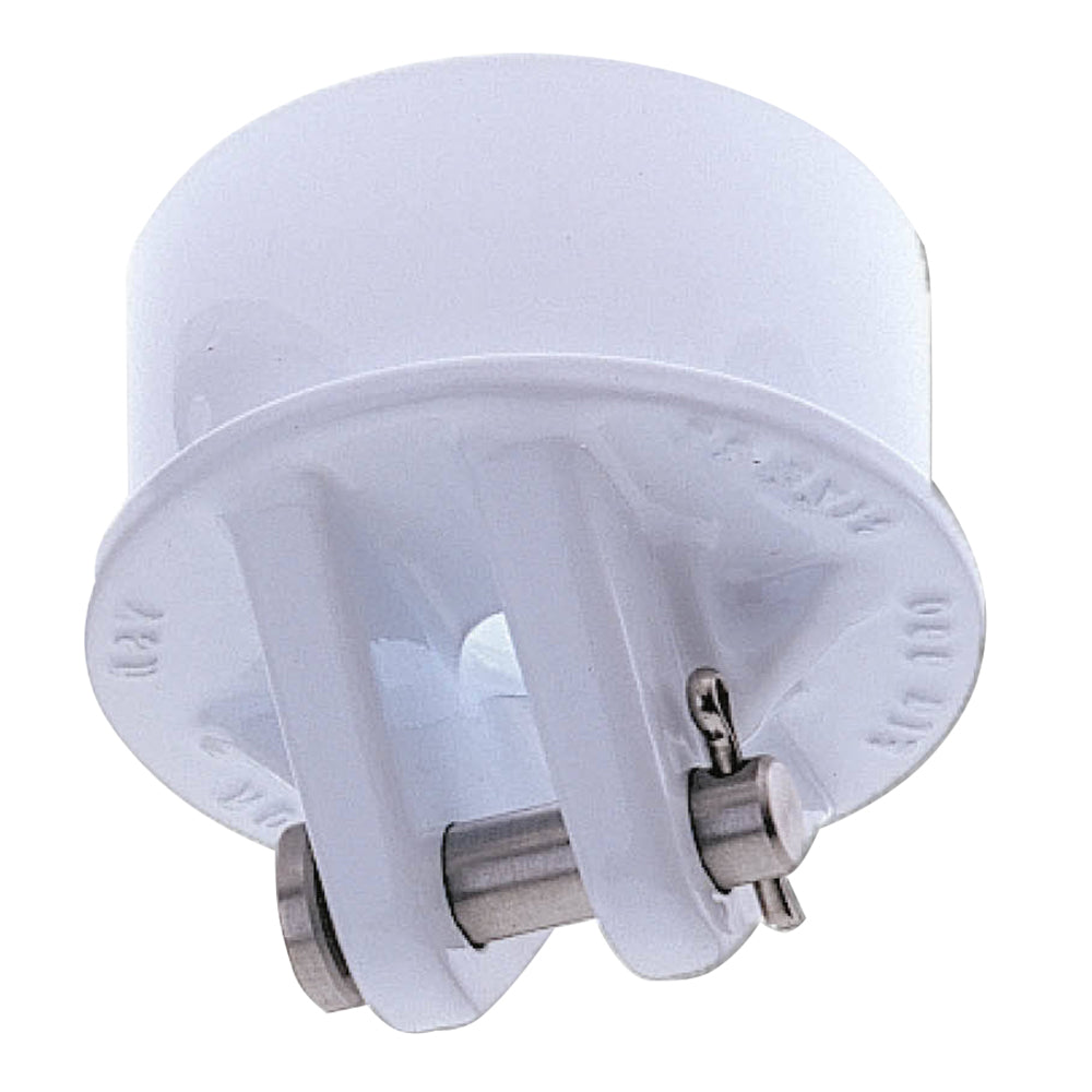 Edson Pipe to Fold-Down Adapter 3-1/2" Mast - Deckhand Marine Supply