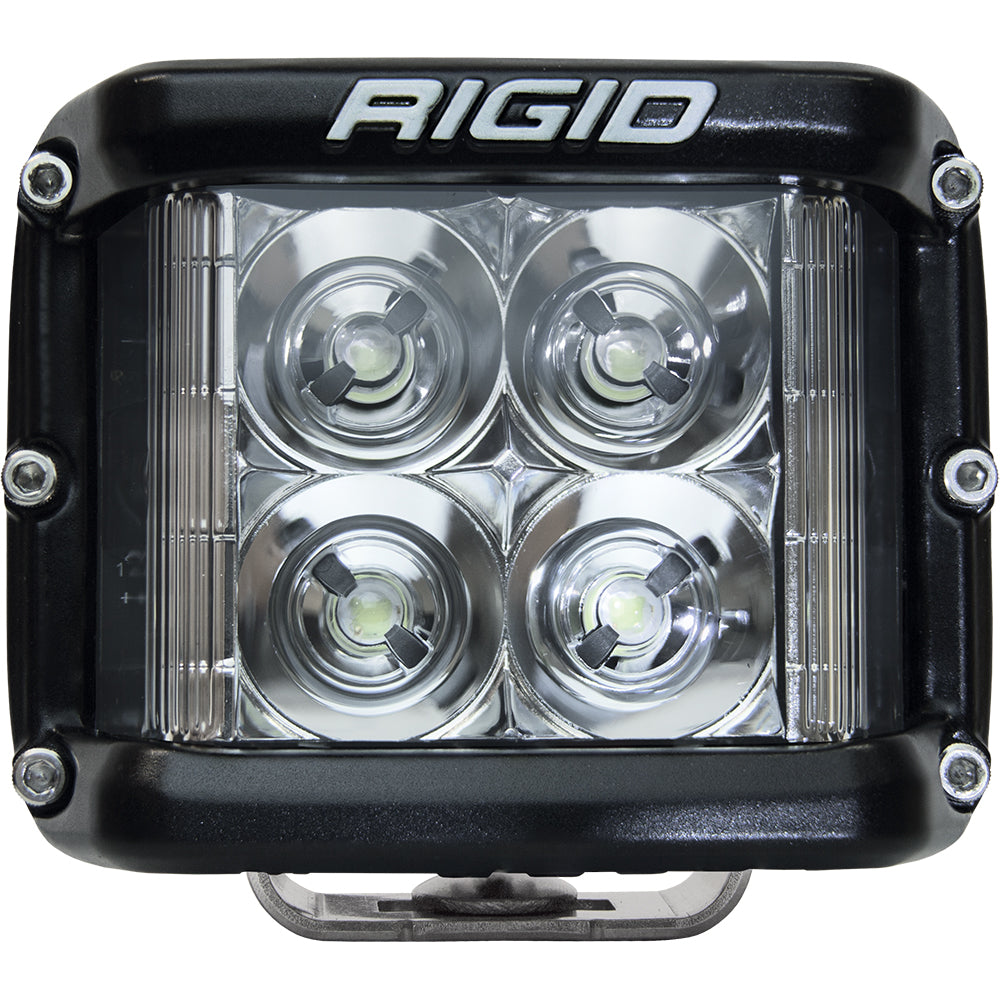 RIGID Industries D-SS Series PRO Flood Surface Mount - Black - Deckhand Marine Supply