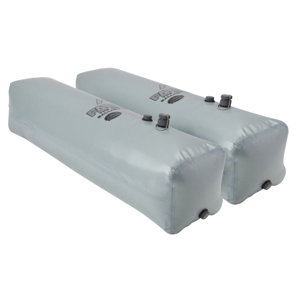FATSAC Side Sac Ballast Bag - Pair - 260lbs Each - Gray - Deckhand Marine Supply