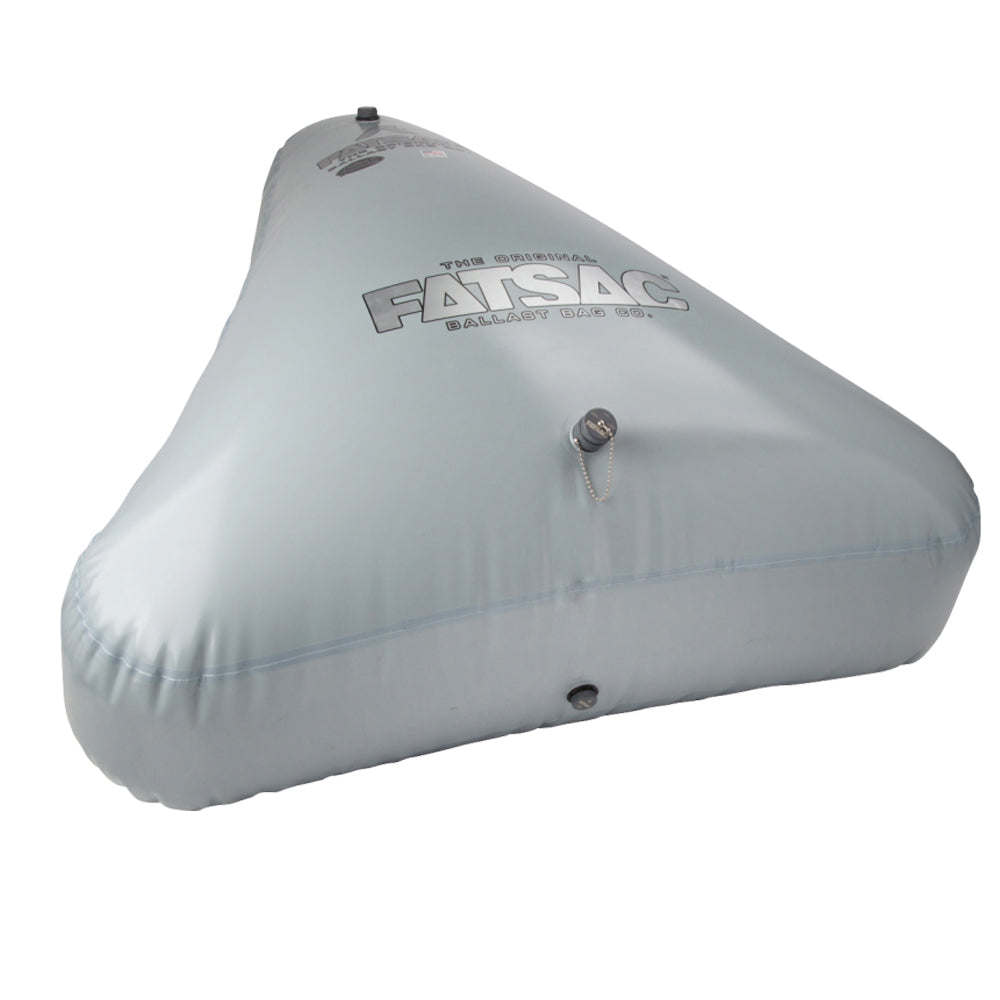 FATSAC Open Bow Triangle Fat Sac Ballast Bag - 650lbs - Gray - Deckhand Marine Supply