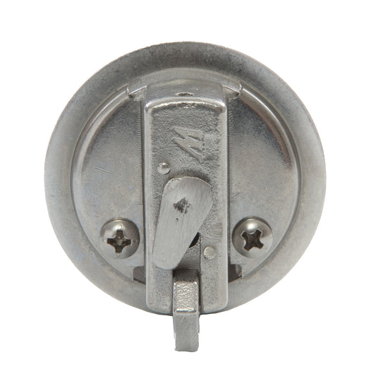 Whitecap Mini Slam Latch Stainless Steel Locking Pull Ring - Deckhand Marine Supply