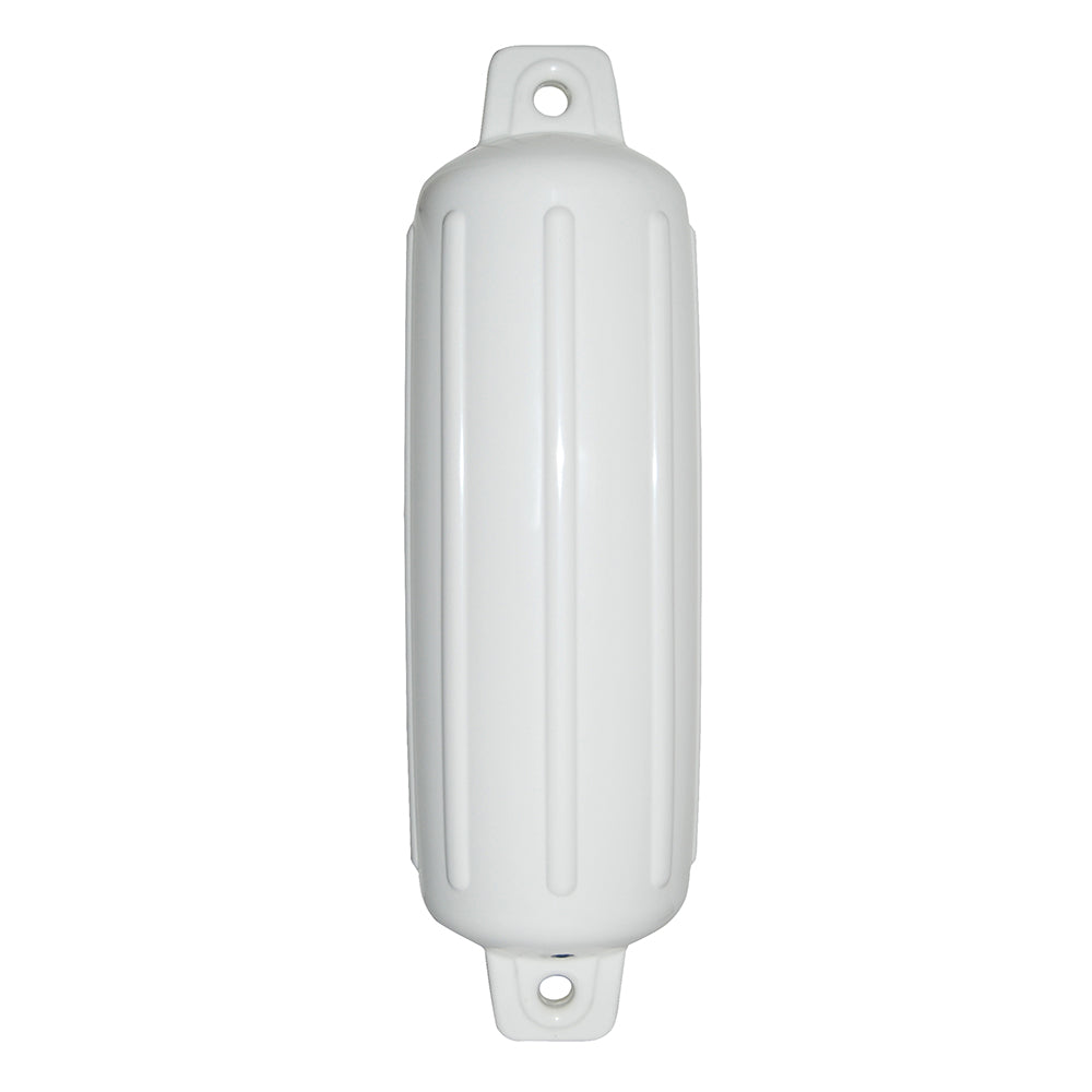 Taylor Made Storm Gard 8.5" x 27" Inflatable Vinyl Fender - White - Deckhand Marine Supply