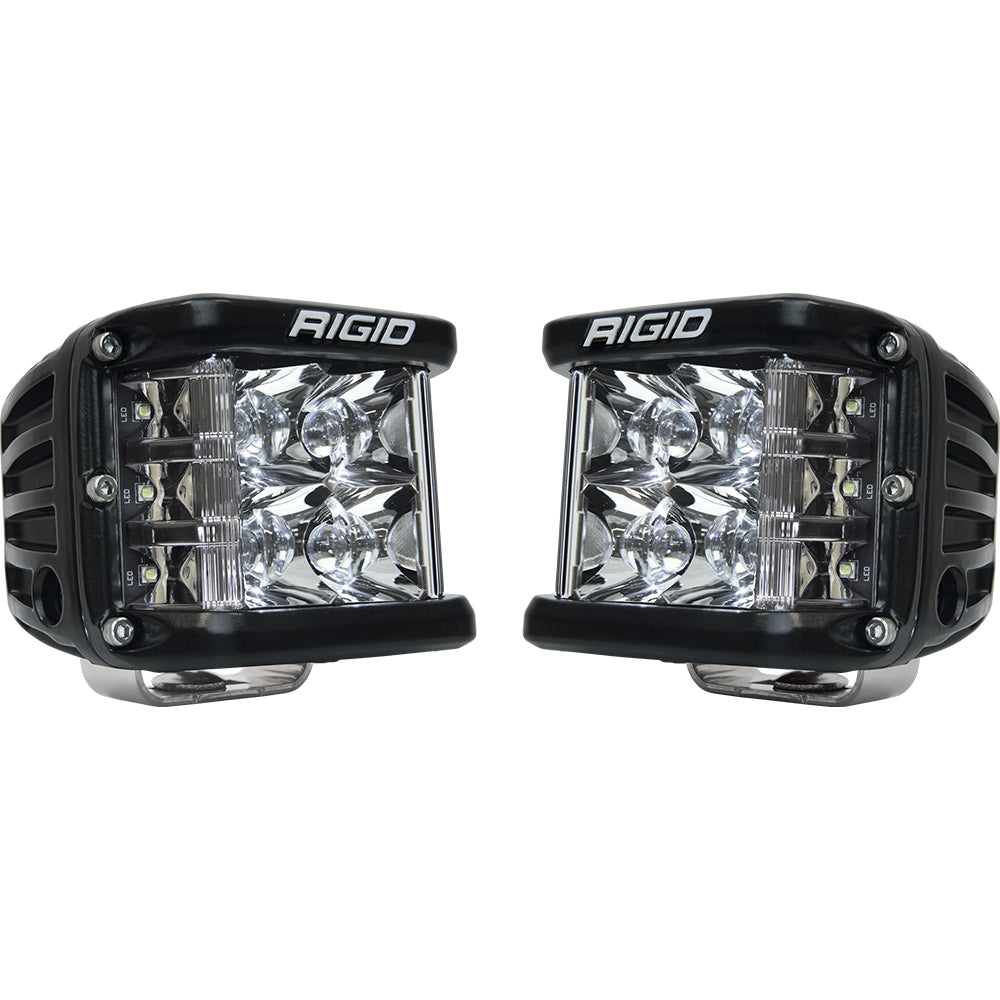 RIGID Industries D-SS Series PRO Spot Surface Mount - Pair - Black - Deckhand Marine Supply