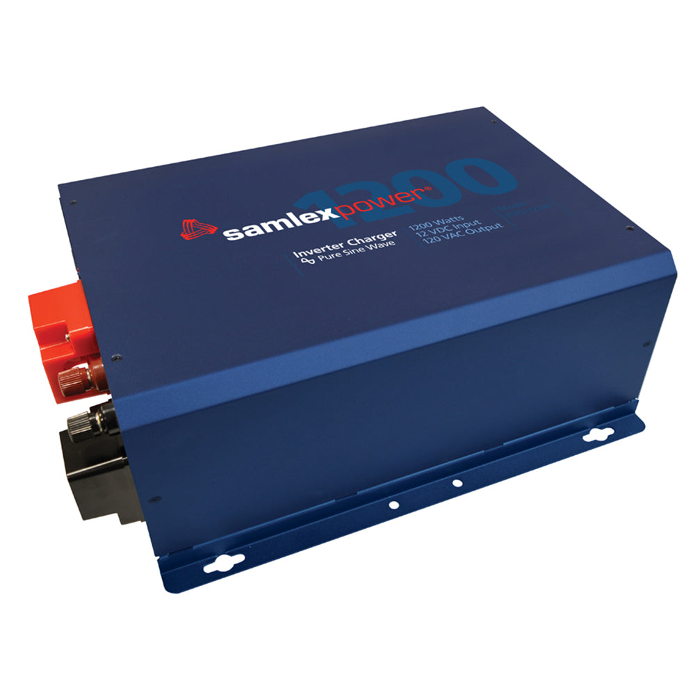 Samlex Evolution F Series 1200W, 120V Pure Sine Wave Inverter/Charger w/12V Input  40 Amp Charger - Deckhand Marine Supply
