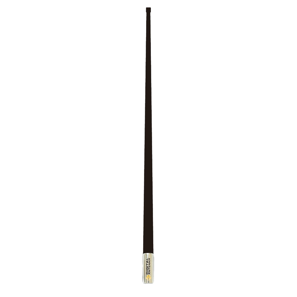 Digital Antenna 538-AB-S 8 AM/FM Stereo Antenna - Black - Deckhand Marine Supply