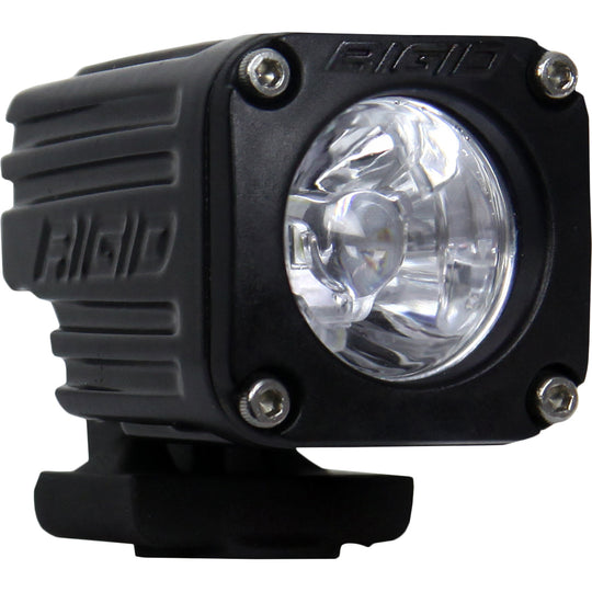 RIGID Industries Ignite Surface Mount Spot - Single - Black - Deckhand Marine Supply
