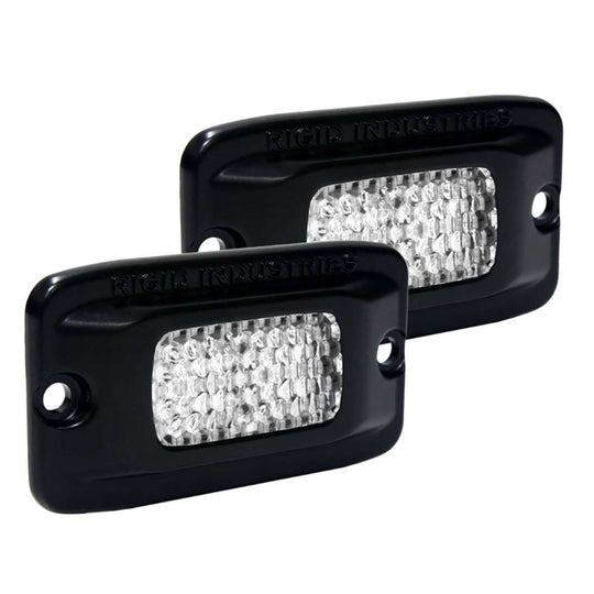 RIGID Industries SR-M Series PRO Diffused Backup Kit - Black - Deckhand Marine Supply