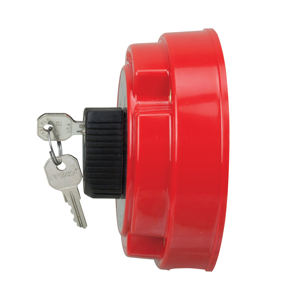 Perko Medium Duty Battery Selector Switch w/Key Lock - Deckhand Marine Supply