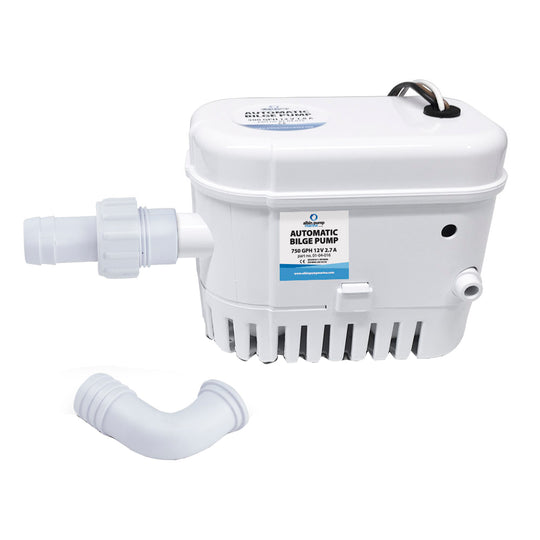 Albin Group Automatic Bilge Pump 750 GPH - 12V - Deckhand Marine Supply