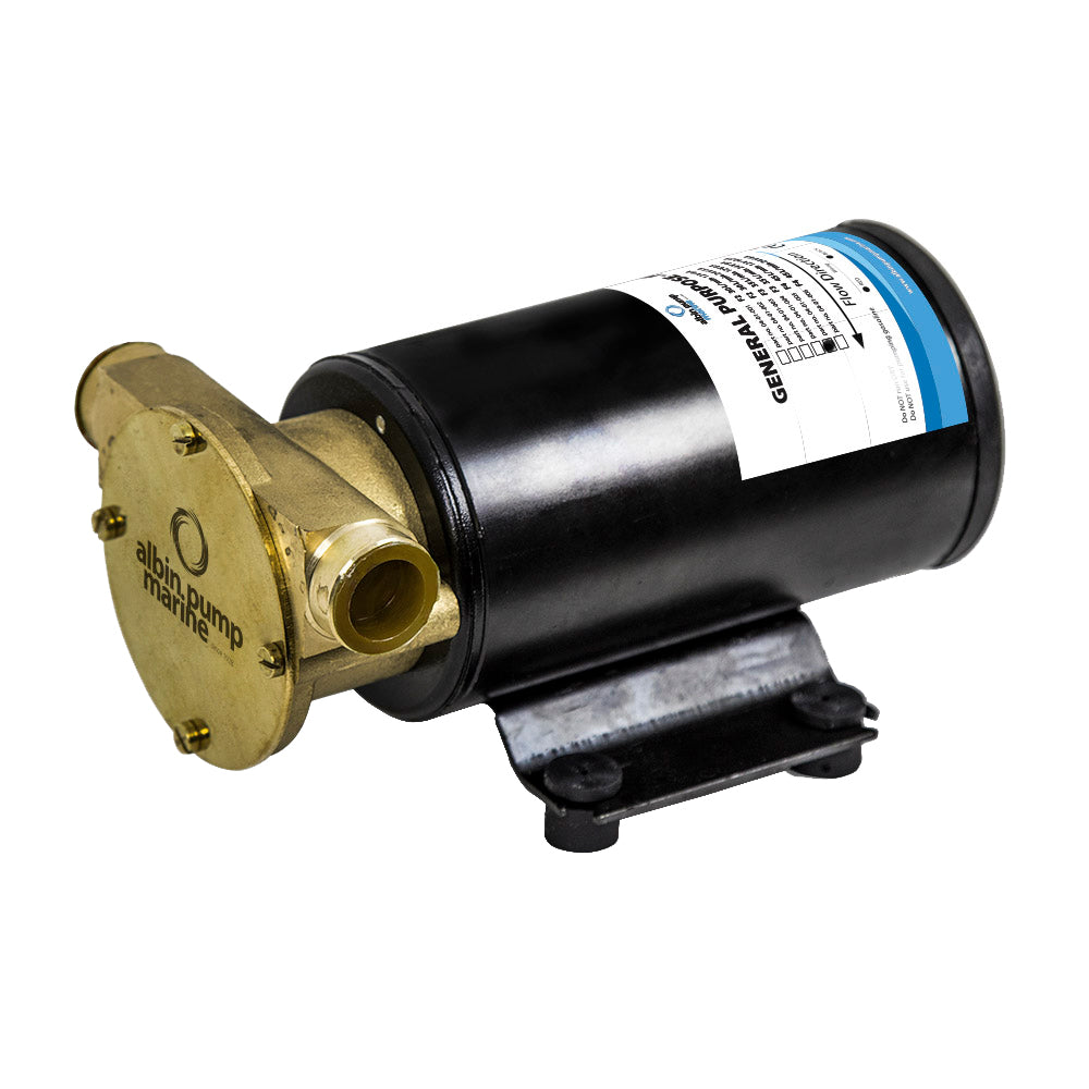 Albin Group Marine General Purpose Pump FIP F4 - 24V - 12 GPM - Deckhand Marine Supply