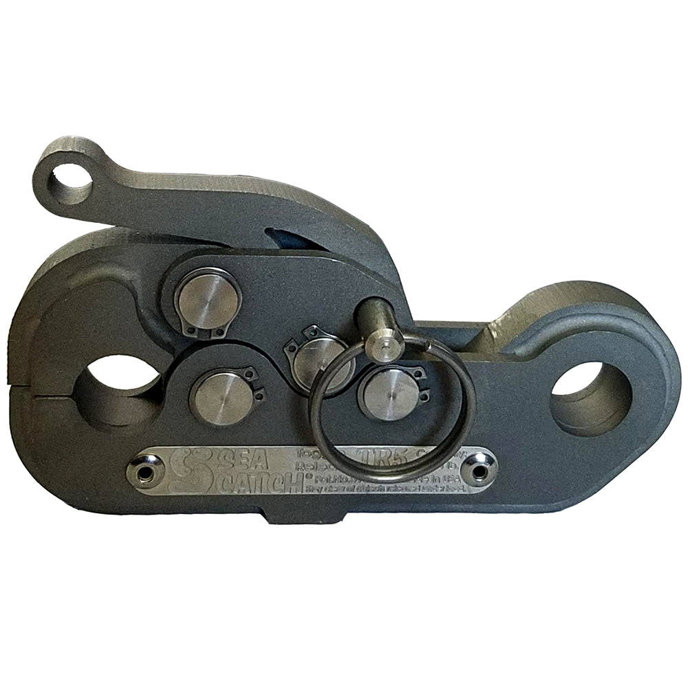 Sea Catch TR3 w/Safety Pin - 1/4" Shackle - Deckhand Marine Supply