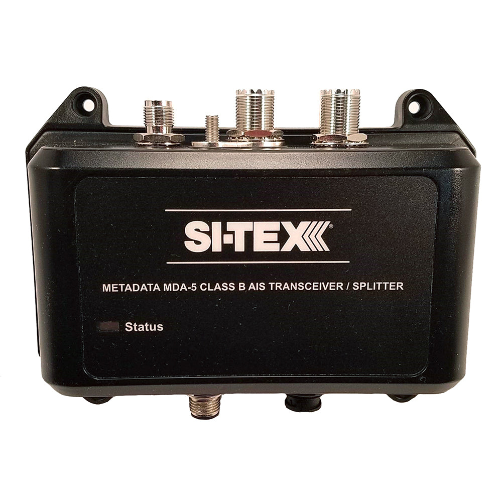 SI-TEX MDA-5 Hi-Power 5W SOTDMA Class B AIS Transceiver w/Built-In Antenna Splitter  Long Range Wi-Fi - Deckhand Marine Supply