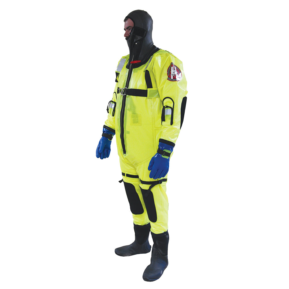 First Watch RS-1000 Ice Rescue Suit - Hi-Vis Yellow - Deckhand Marine Supply
