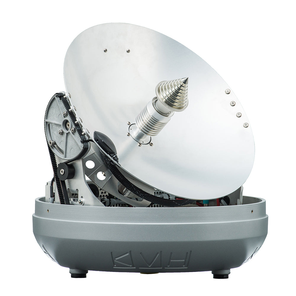 KVH TracPhone V3-HTS Ku-Band 14.5" mini-VSAT - Deckhand Marine Supply