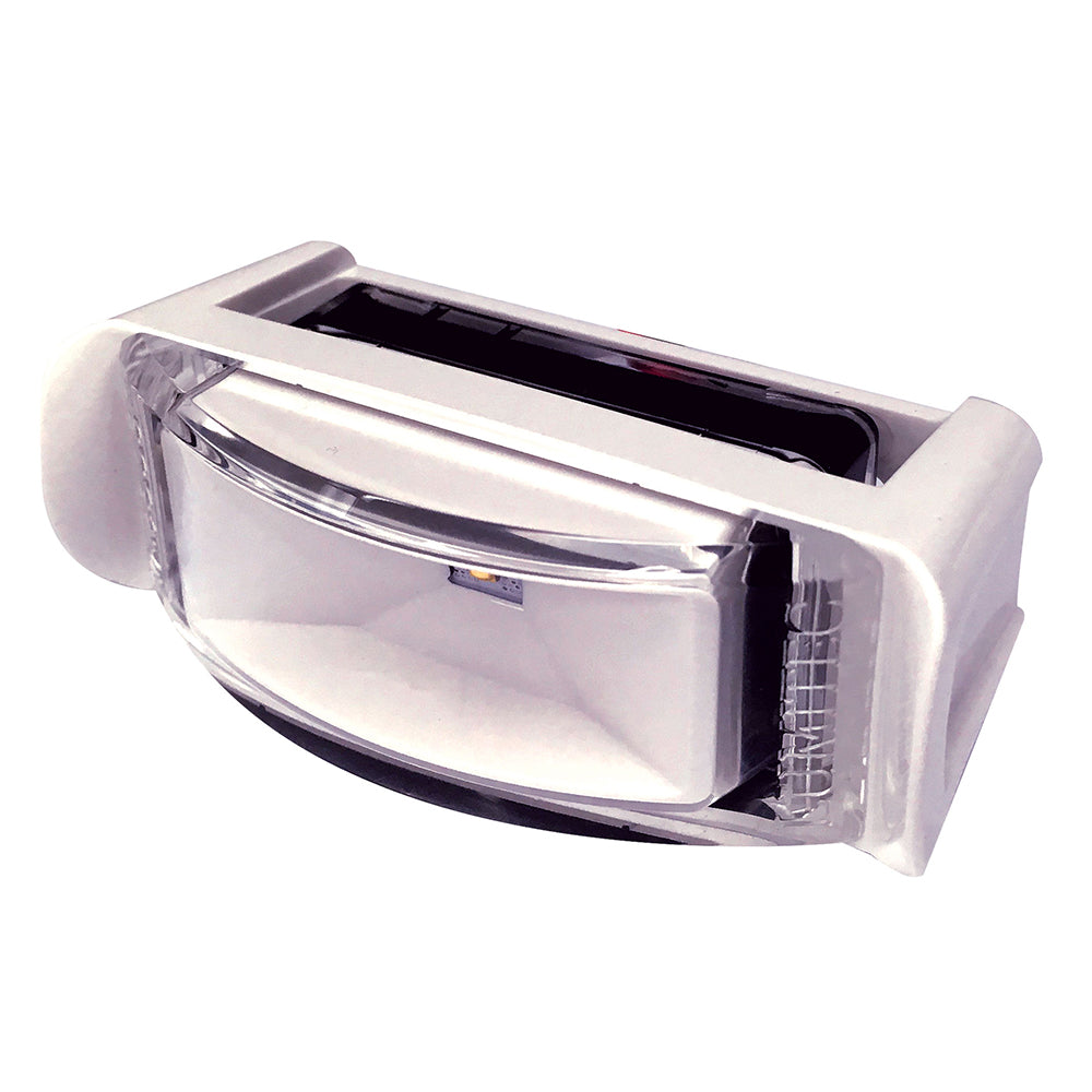 Lumitec Contour Series Inset Navigation Light - Stern White - Deckhand Marine Supply
