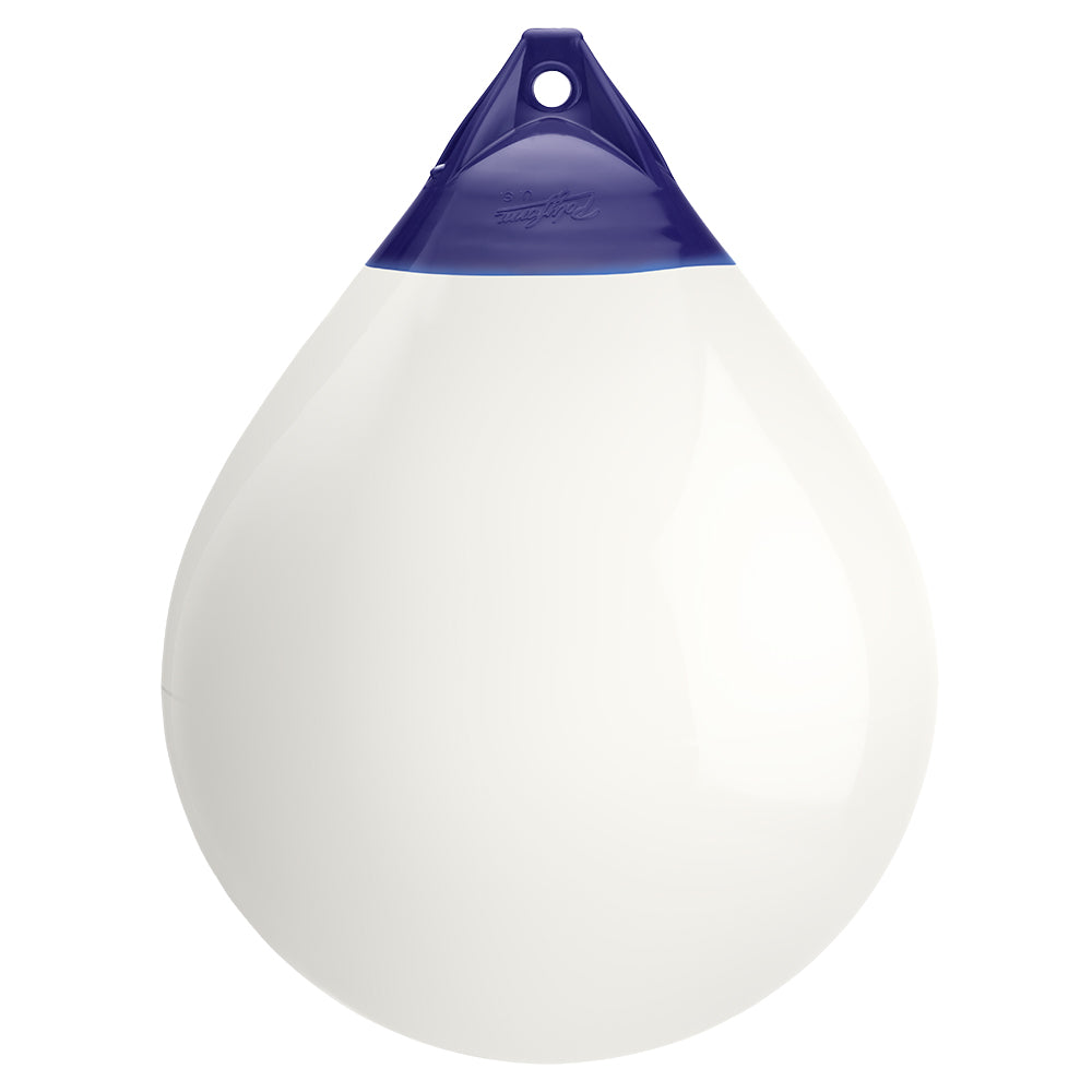 Polyform A-6 Buoy 34" Diameter - White - Deckhand Marine Supply