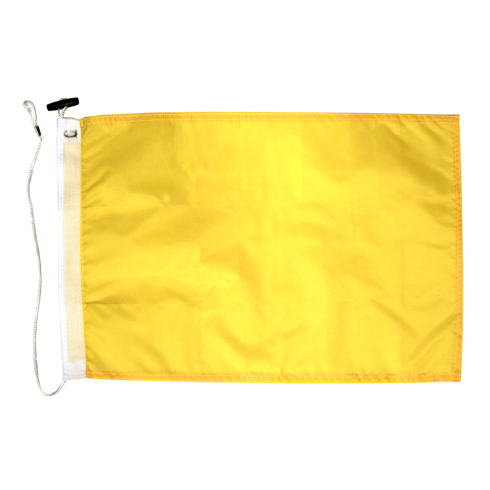 Taylor Made Code Flag "Q" 12" x 18" - Deckhand Marine Supply