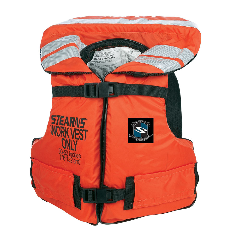 Stearns Work Master Vest - Oversize - Deckhand Marine Supply