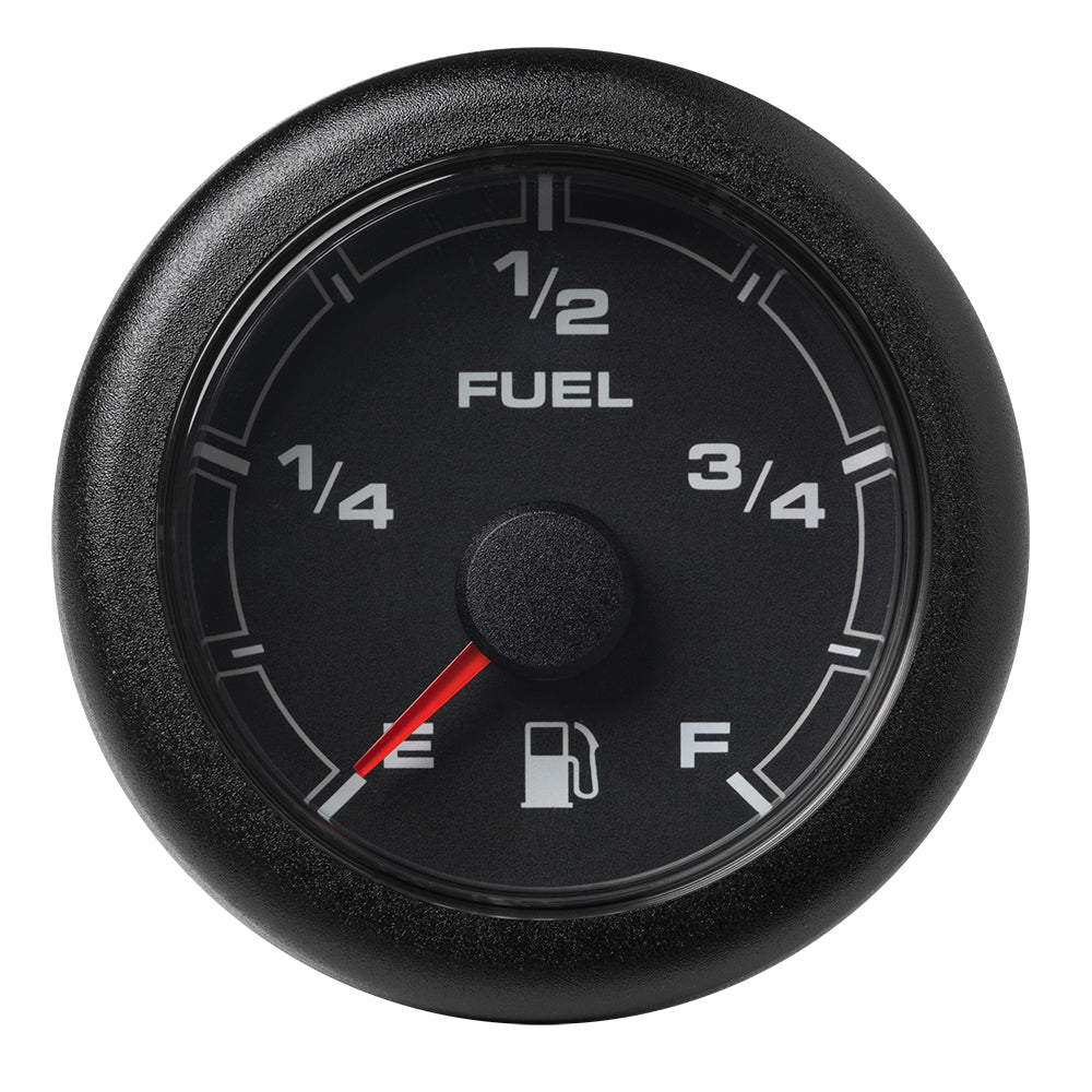 Veratron 52MM (2-1/16") OceanLink Fuel Level Gauge - Black Dial  Bezel - Deckhand Marine Supply