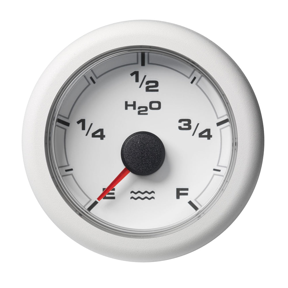 Veratron 52MM (2-1/16") OceanLink Fresh Water Empty Gauge - White Dial  Bezel - Deckhand Marine Supply