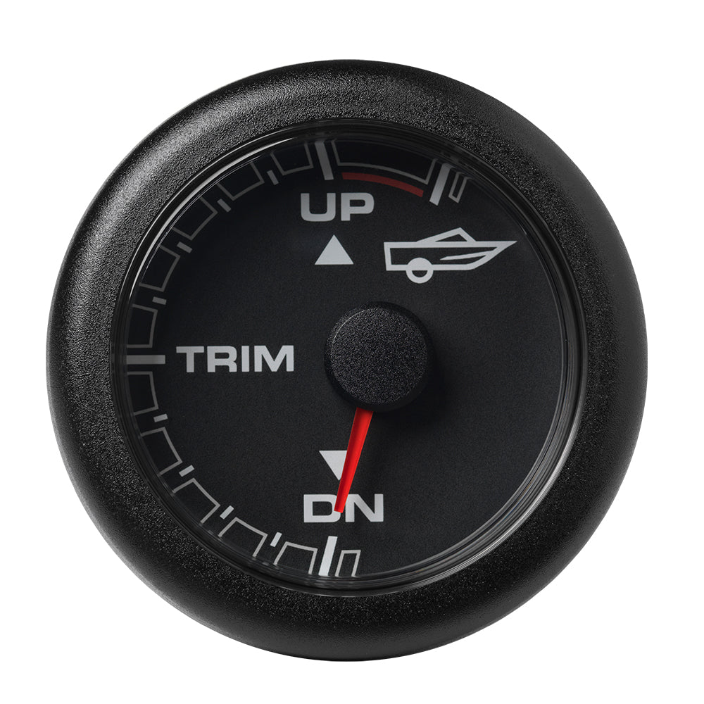 Veratron 52MM (2-1/16") OceanLink Engine Trim Gauge - Black Dial  Bezel - Deckhand Marine Supply