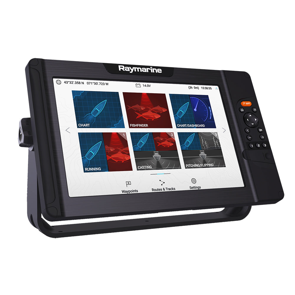 Raymarine Element 12 HV Chartplotter  Fishfinder Combo - No Transducer - Deckhand Marine Supply