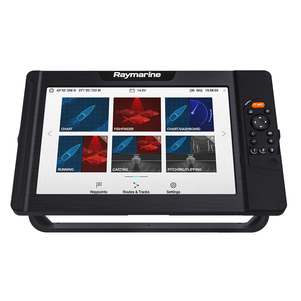 Raymarine Element 12 HV Chartplotter  Fishfinder Combo - No Transducer - Deckhand Marine Supply