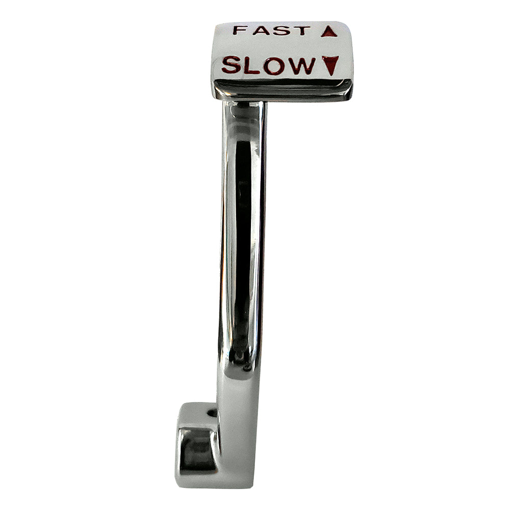 Edson Stainless Throttle Handle - Deckhand Marine Supply