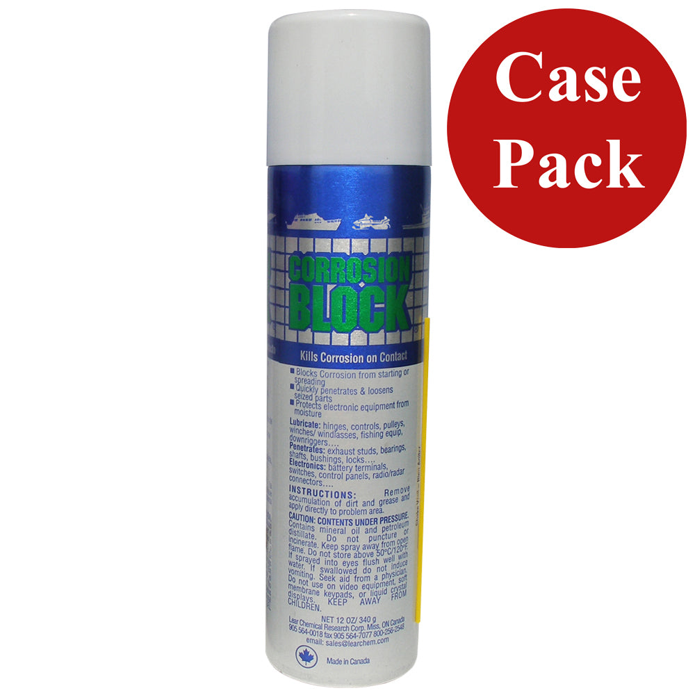 Corrosion Block 12oz Aerosol Can - Non-Hazmat, Non-Flammable  Non-Toxic *Case of 12* - Deckhand Marine Supply