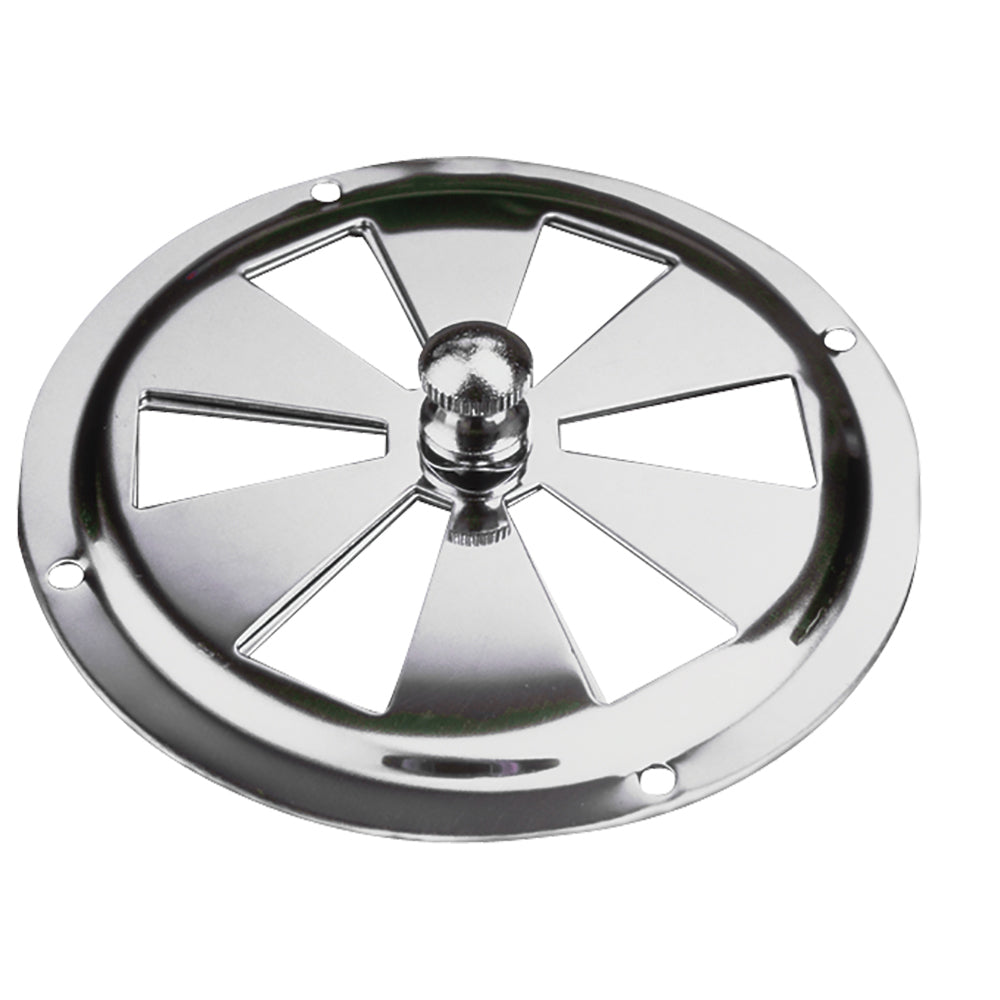 Sea-Dog Stainless Steel Butterfly Vent - Center Knob - 4" - Deckhand Marine Supply