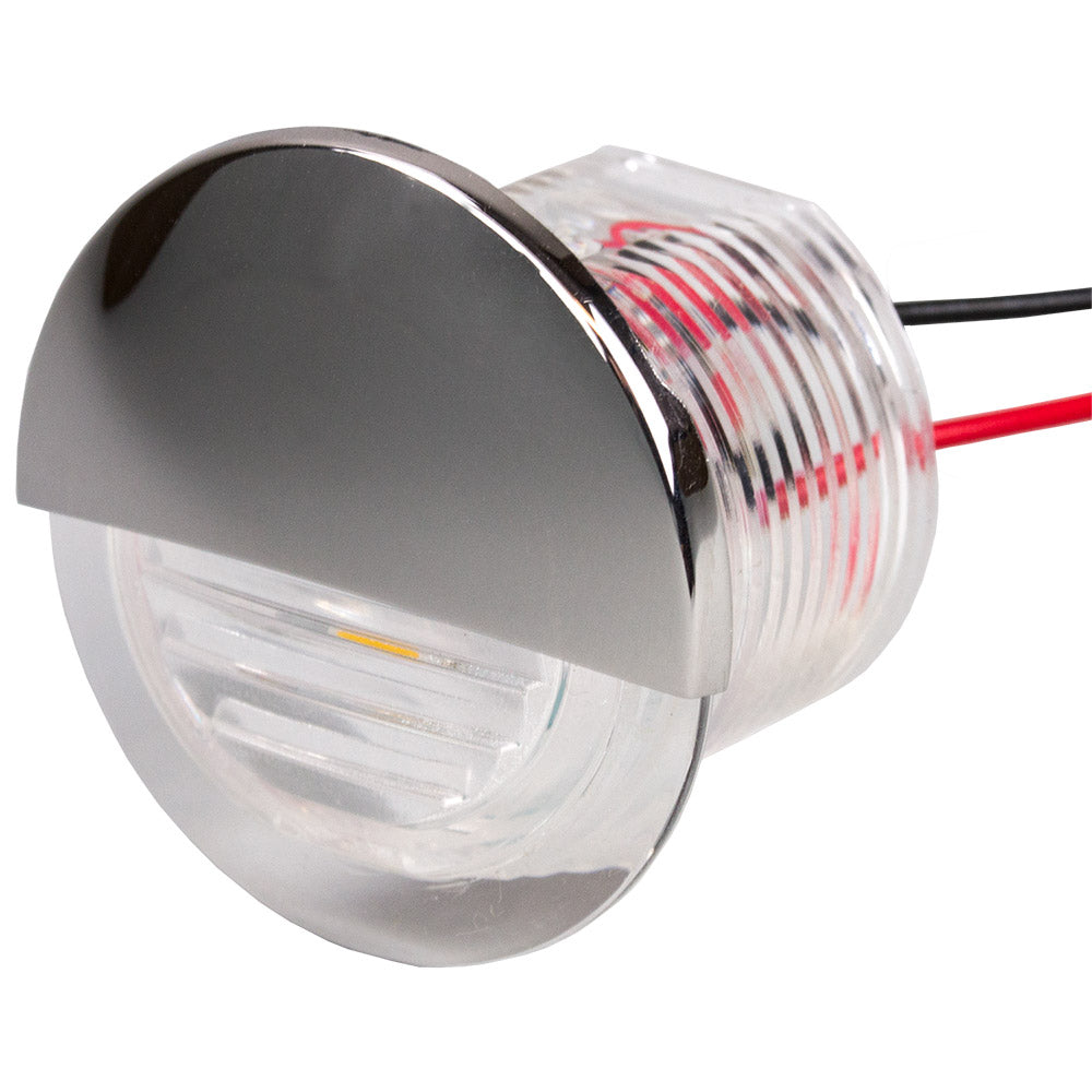 Sea-Dog Round LED Flush Mount Courtesy Light - Blue - Deckhand Marine Supply