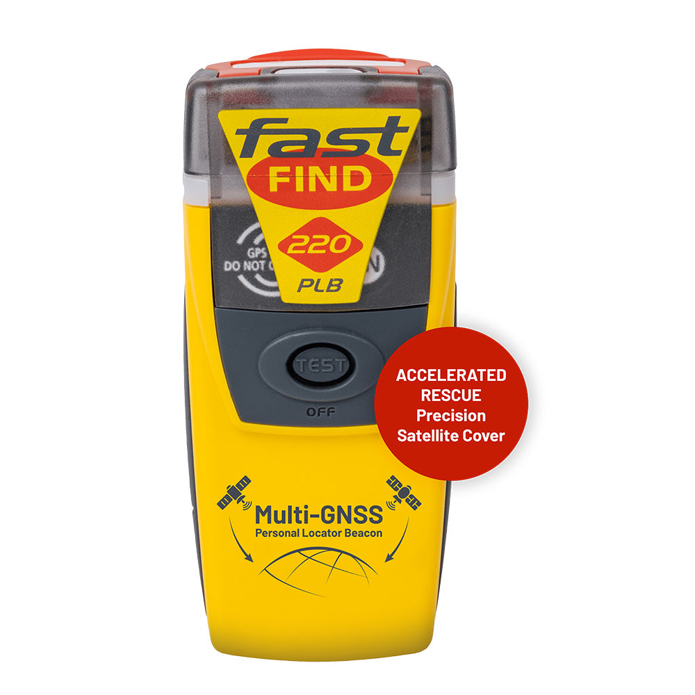 McMurdo FastFind 220 PLB - Personal Locator Beacon - Deckhand Marine Supply
