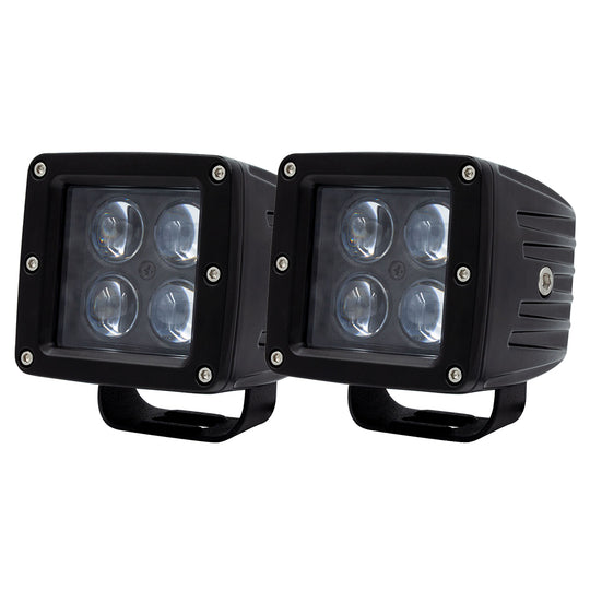 HEISE 3" 4 LED Cube Light - 2-Pack - Deckhand Marine Supply