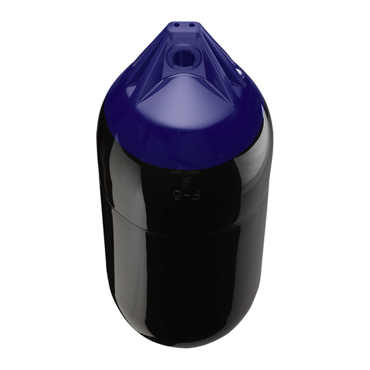 Polyform F-5 Twin Eye Fender 11" x 30" - Black - Deckhand Marine Supply