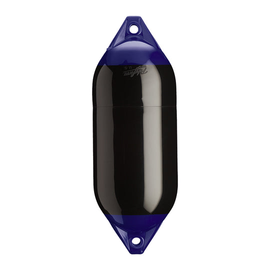 Polyform F-5 Twin Eye Fender 11" x 30" - Black - Deckhand Marine Supply