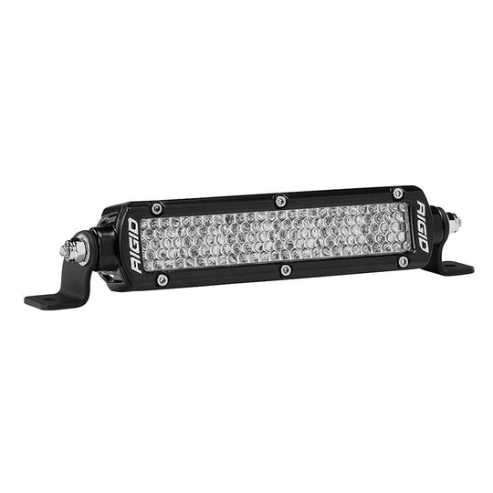 RIGID Industries SR-Series PRO 6" Lightbar - Diffused LED - Black Housing - Deckhand Marine Supply