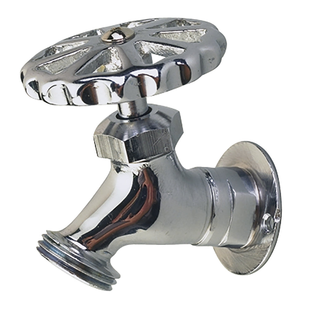 Sea-Dog Washdown Faucet - Chrome Plated Brass - Deckhand Marine Supply