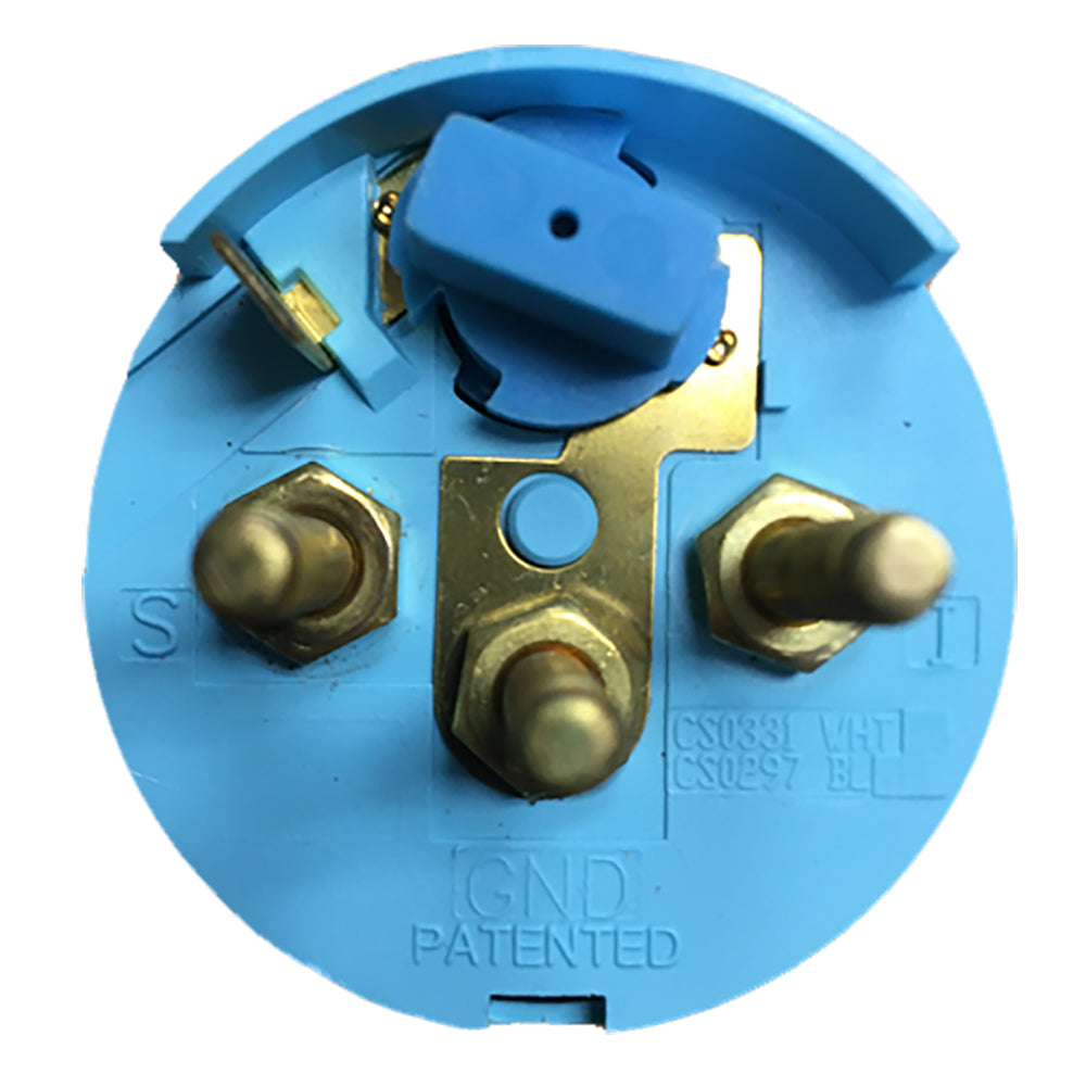 Faria Coral 2" Fuel Level Gauge (E-1/2-F) - Deckhand Marine Supply