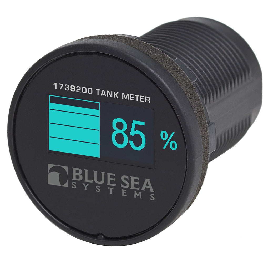 Blue Sea 1739200 Mini OLED Tank Meter - Blue - Deckhand Marine Supply