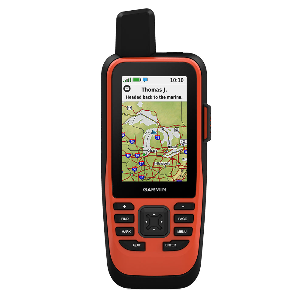 Garmin GPSMAP 86i Handheld GPS w/inReach  Worldwide Basemap - Deckhand Marine Supply