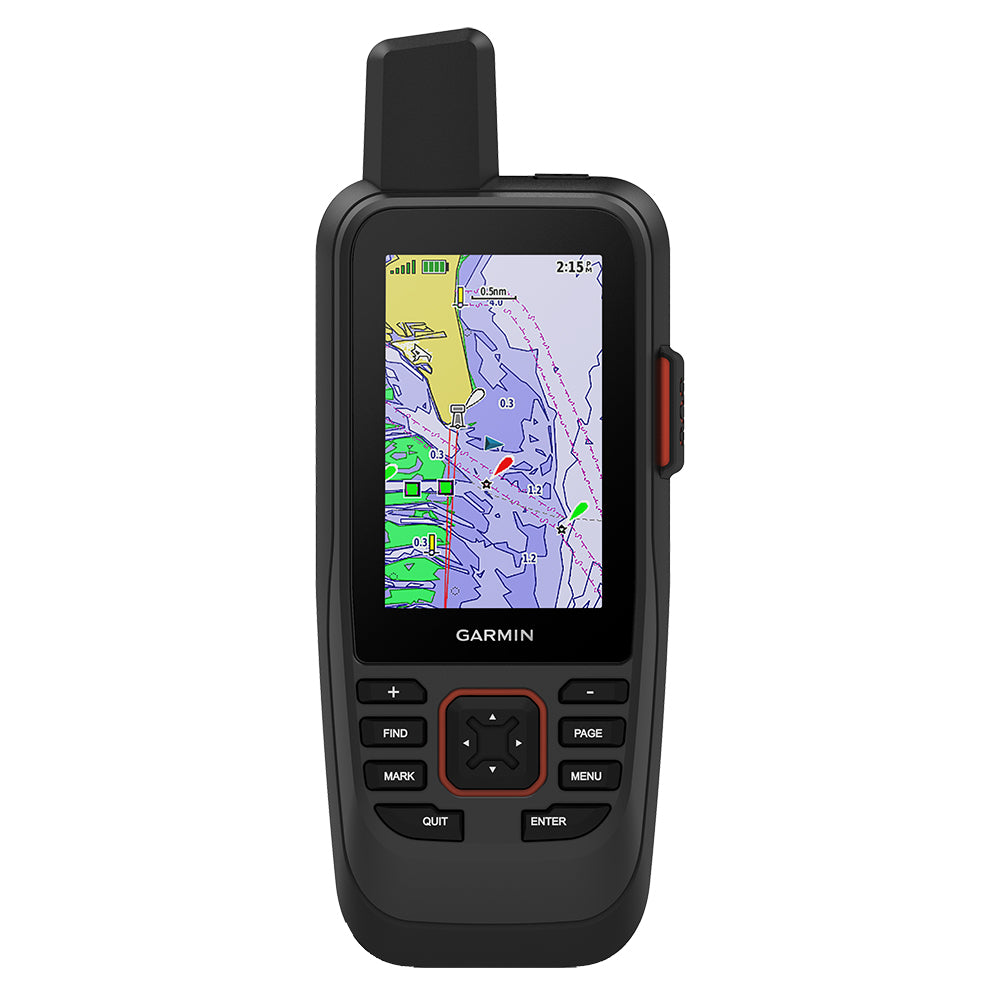 Garmin GPSMAP 86sci Handheld w/inReach  BlueChart g3 Coastal Charts - Deckhand Marine Supply