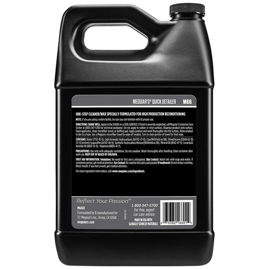 Meguiars Mirror Glaze Quick Detailer - 1 Gallon - Deckhand Marine Supply