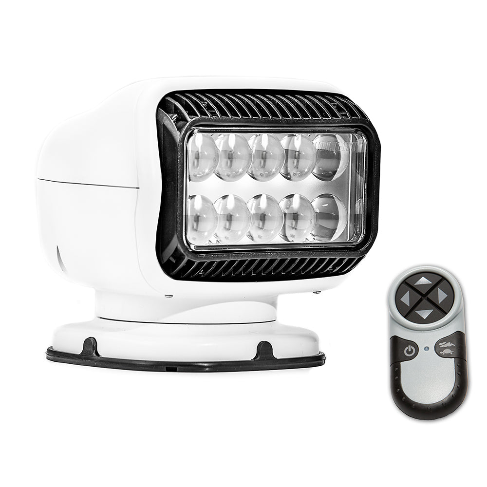 Golight Radioray GT Series Permanent Mount - White LED - Wireless Handheld Remote - Deckhand Marine Supply