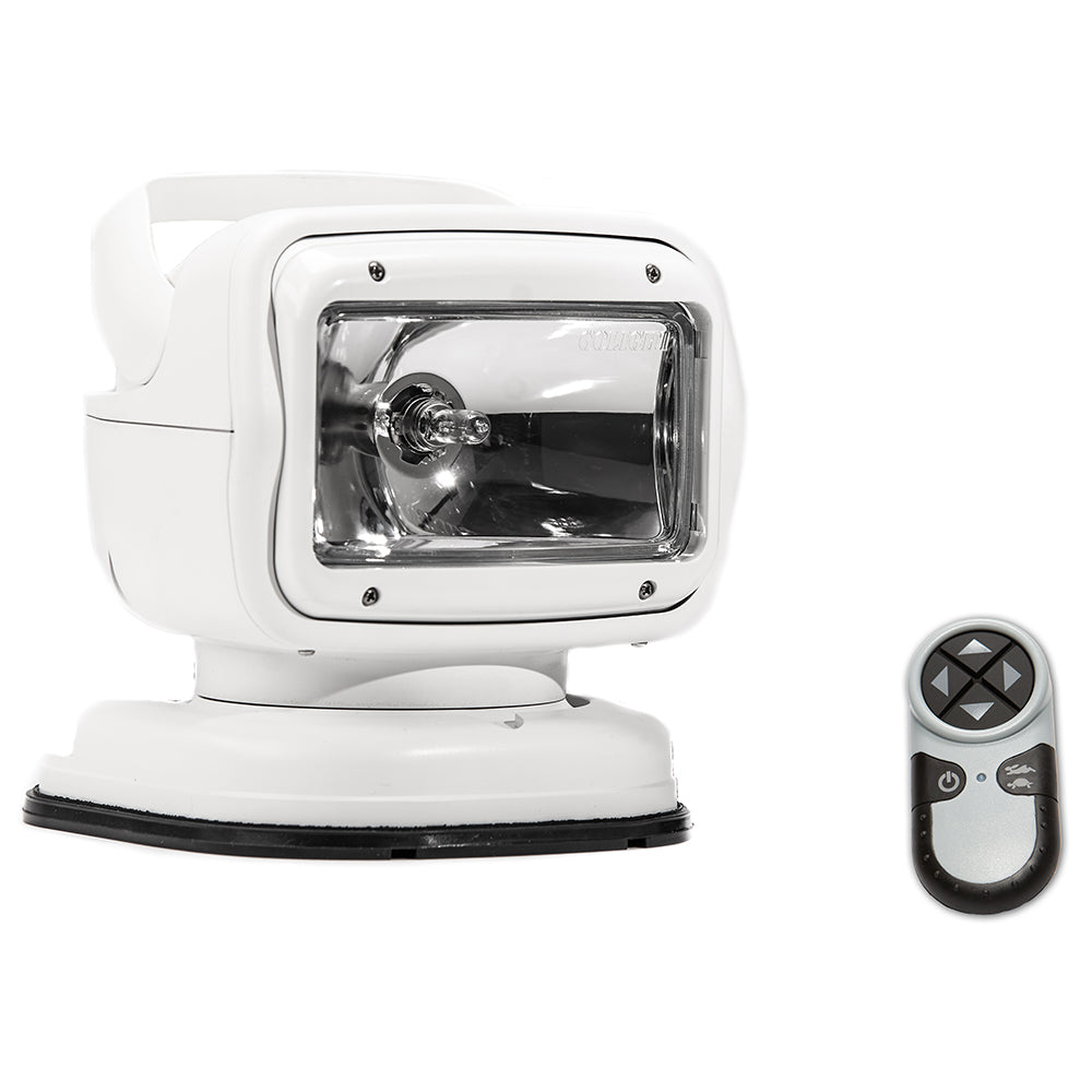 Golight Radioray GT Series Portable Mount - White Halogen - Wireless Handheld Remote Permanent Shoe Mount - Deckhand Marine Supply