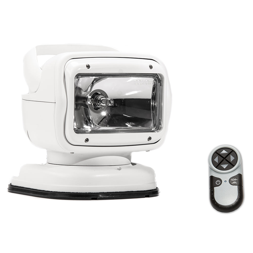 Golight Radioray GT Series Portable Mount - White Halogen - Wireless Handheld Remote Magnetic Shoe Mount - Deckhand Marine Supply