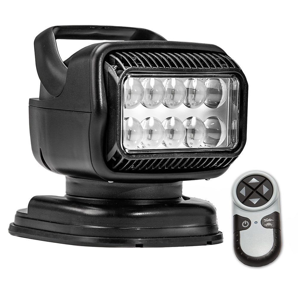 Golight Radioray GT Series Portable Mount - Black LED - Handheld Remote Magnetic Shoe Mount - Deckhand Marine Supply