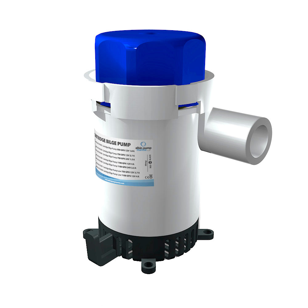 Albin Group Cartridge Bilge Pump 1100GPH - 12V - Deckhand Marine Supply