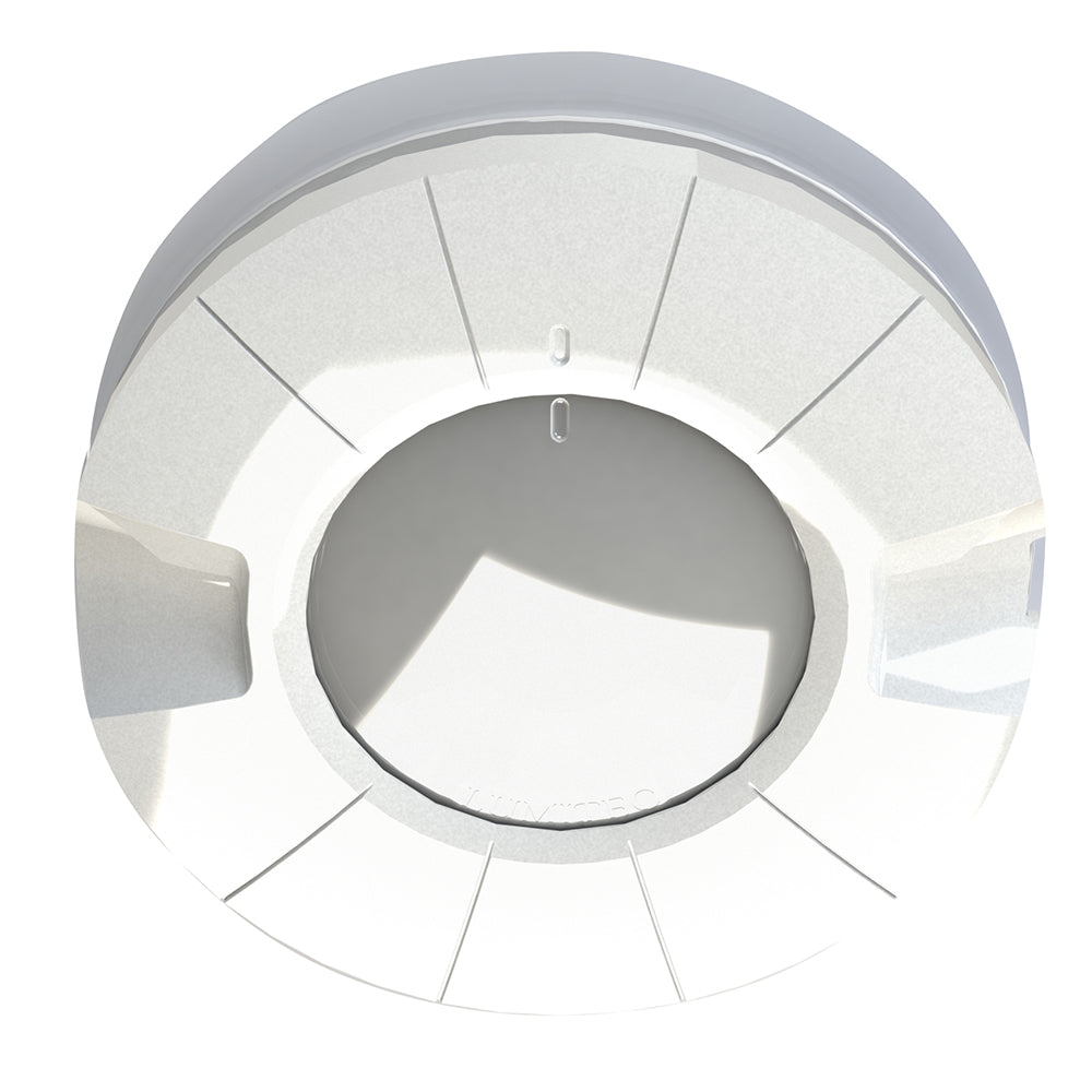 Lumitec Aurora LED Dome Light - White  Blue Output - Flush Mount - Deckhand Marine Supply