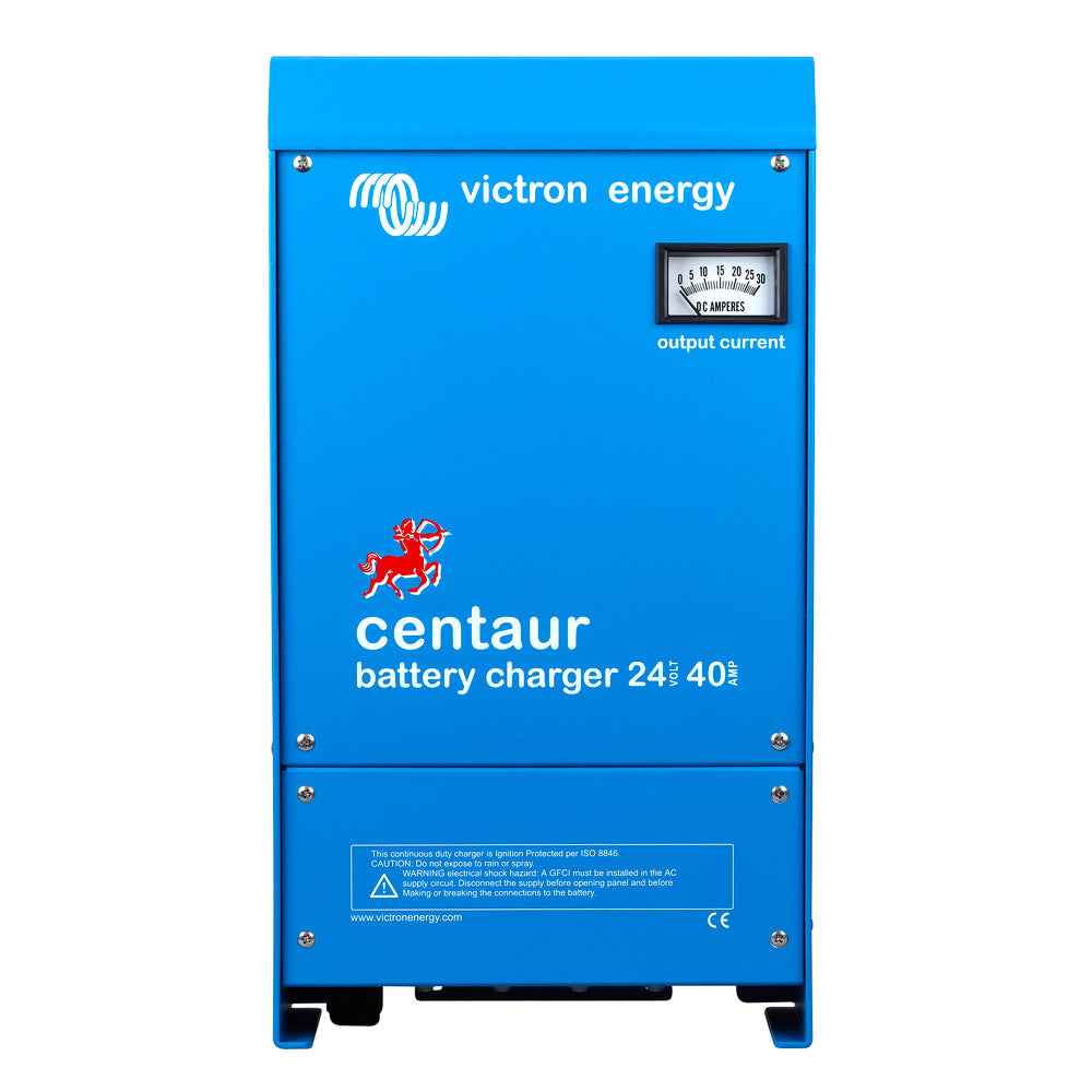 Victron Centaur Charger - 24 VDC - 40AMP - 3-Bank - 120-240 VAC - Deckhand Marine Supply